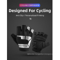 Cycling Gloves Half Finger Shockproof Wear Resistant Breathable MTB Road Bicycle Gloves Men Women Sports Bike Equipment